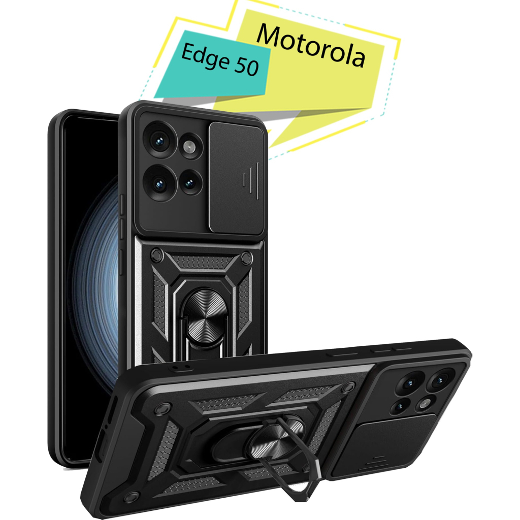 Чохол-накладка BeCover Military для Motorola Edge 50 Black (713050) фото1