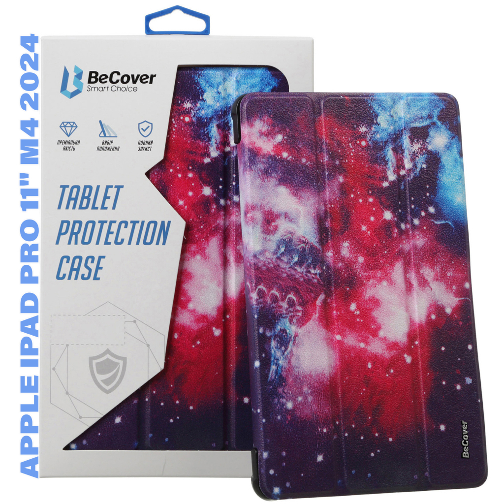 Чехол-книжка BeCover Smart Case для Apple iPad Pro 11" M4 2024 Space (711641) фото1