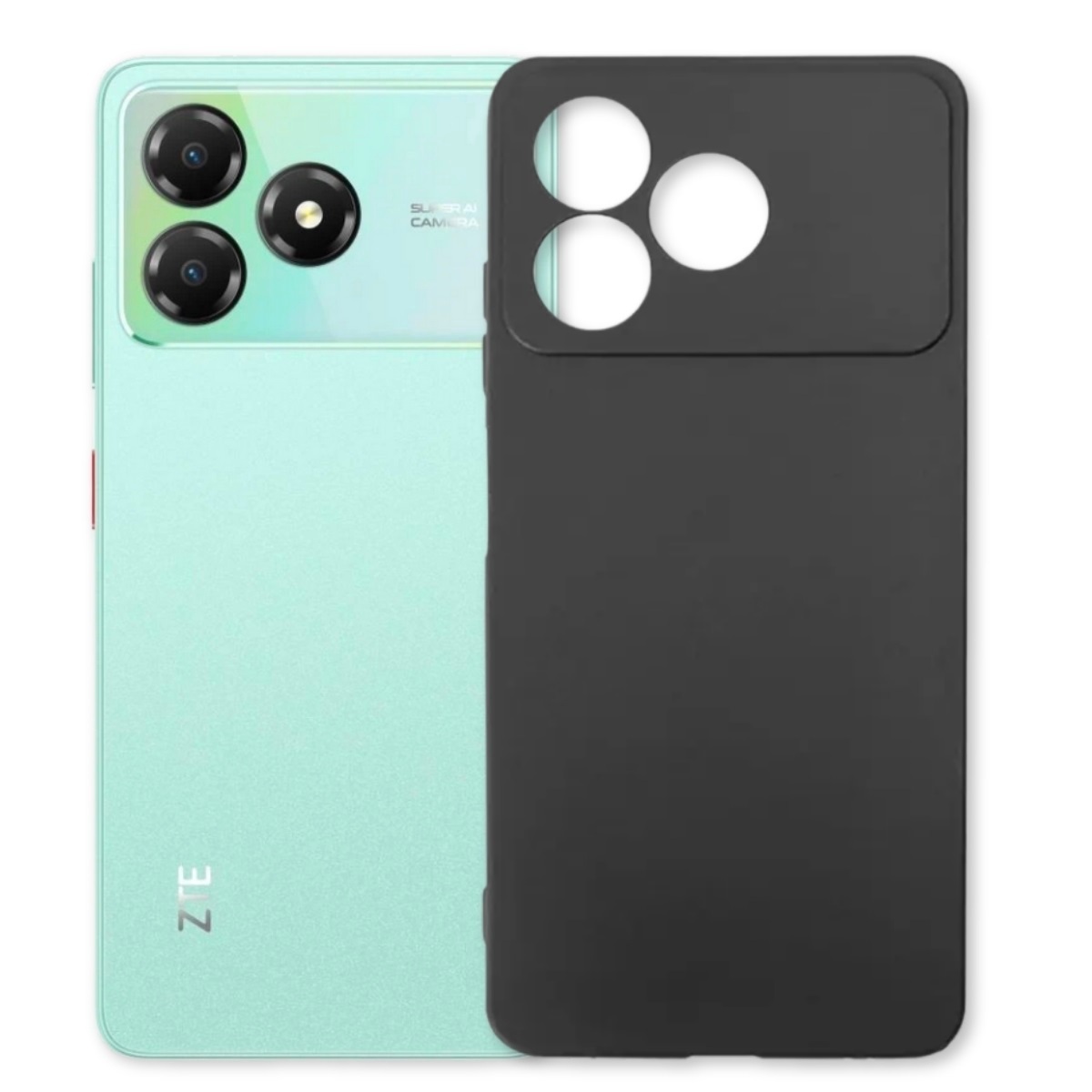 Чохол-накладка BeCover для ZTE Blade A36 / Nubia A36 Black (714936) фото1