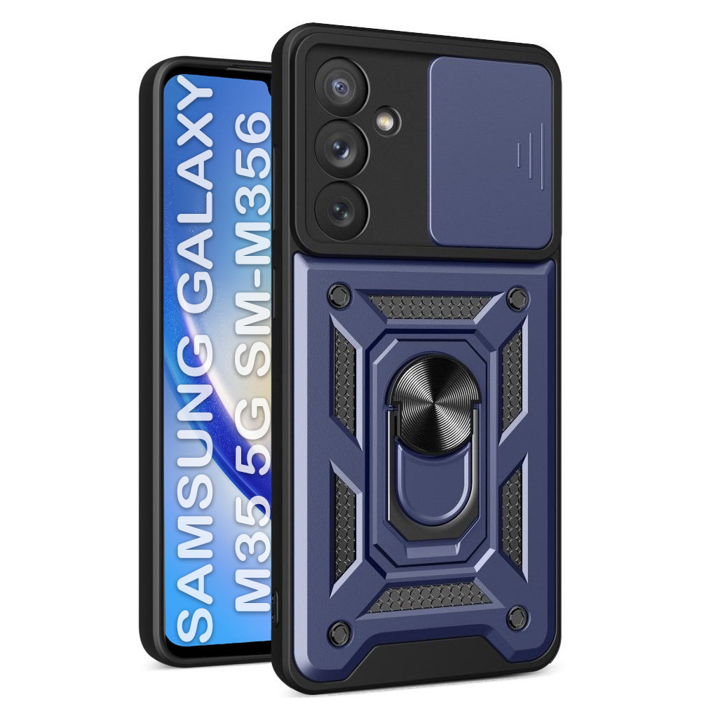 Чохол-накладка BeCover Military для Samsung Galaxy M35 5G SM-M356 Blue (711542) фото1