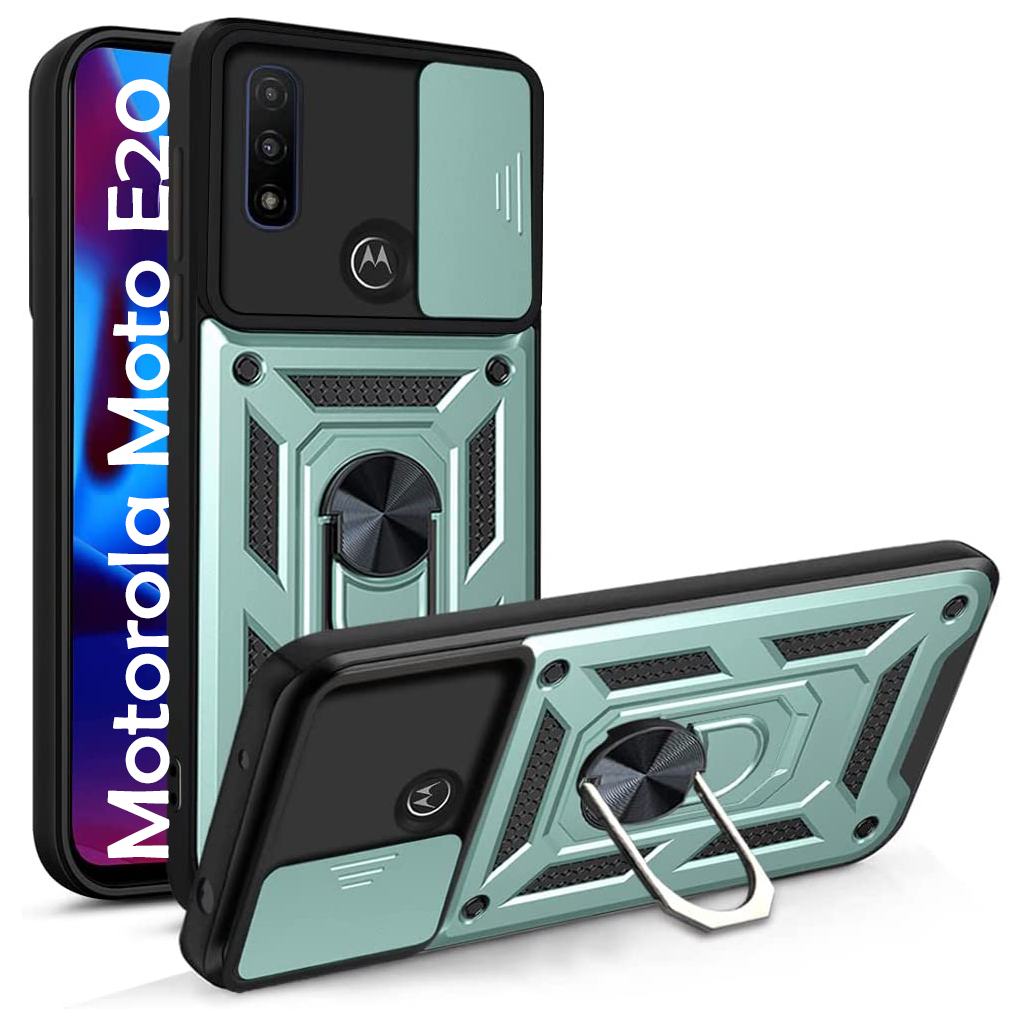 Чохол-накладка BeCover Military для Motorola Moto E20 Dark Green (707402) фото1