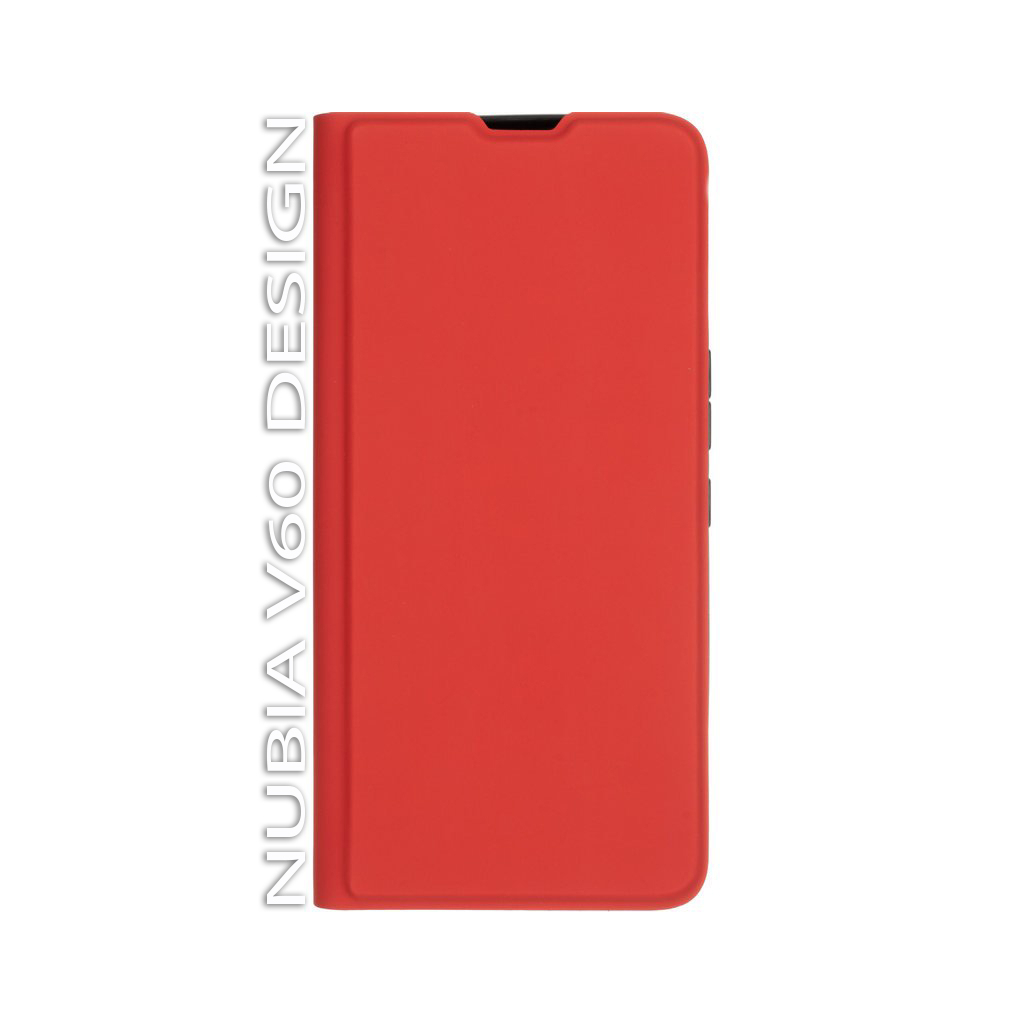 Чохол-книжка BeCover Exclusive New Style для ZTE Nubia V60 Design Red (712628) фото1
