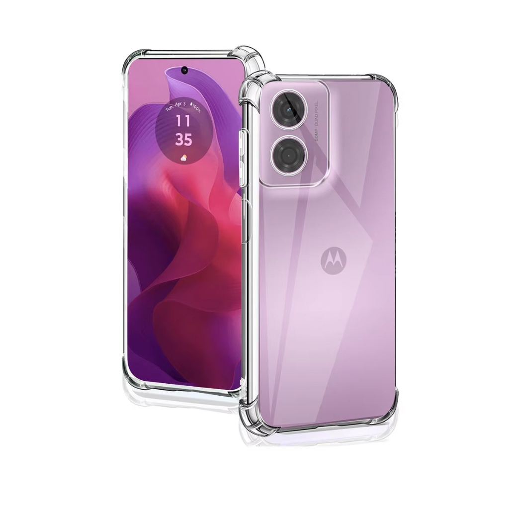 Чохол-накладка BeCover Anti-Shock для Motorola Moto G04/E14 Clear (712309) фото1