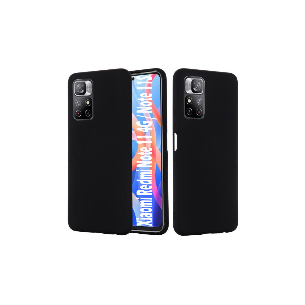 Чохол-накладка BeCover для Xiaomi Redmi Note 11 4G Black (707634) фото1