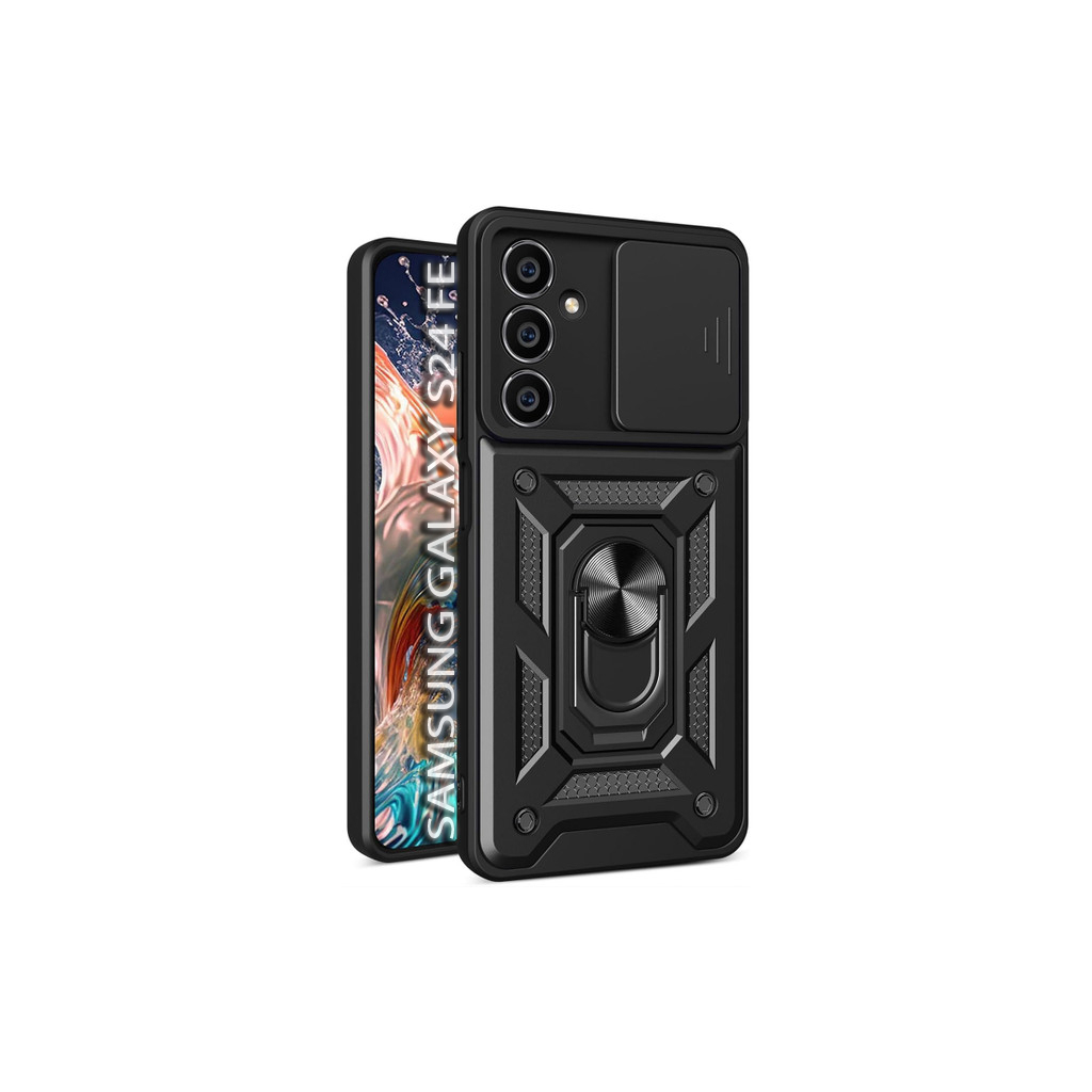 Чохол-накладка BeCover Military для Samsung Galaxy S24 FE SM-S721 Black (712353) фото1
