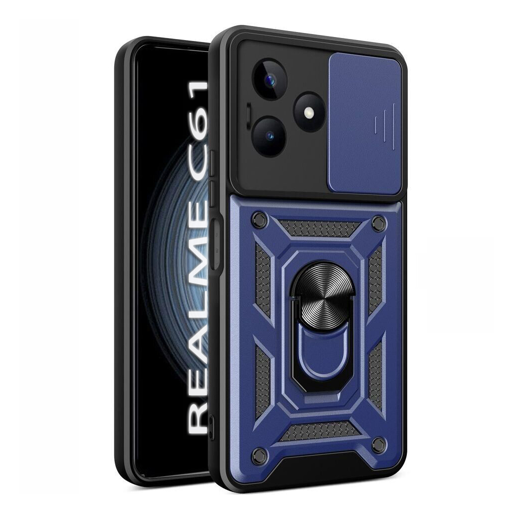 Чохол-накладка BeCover Military для Realme C63 Blue (712179) фото1