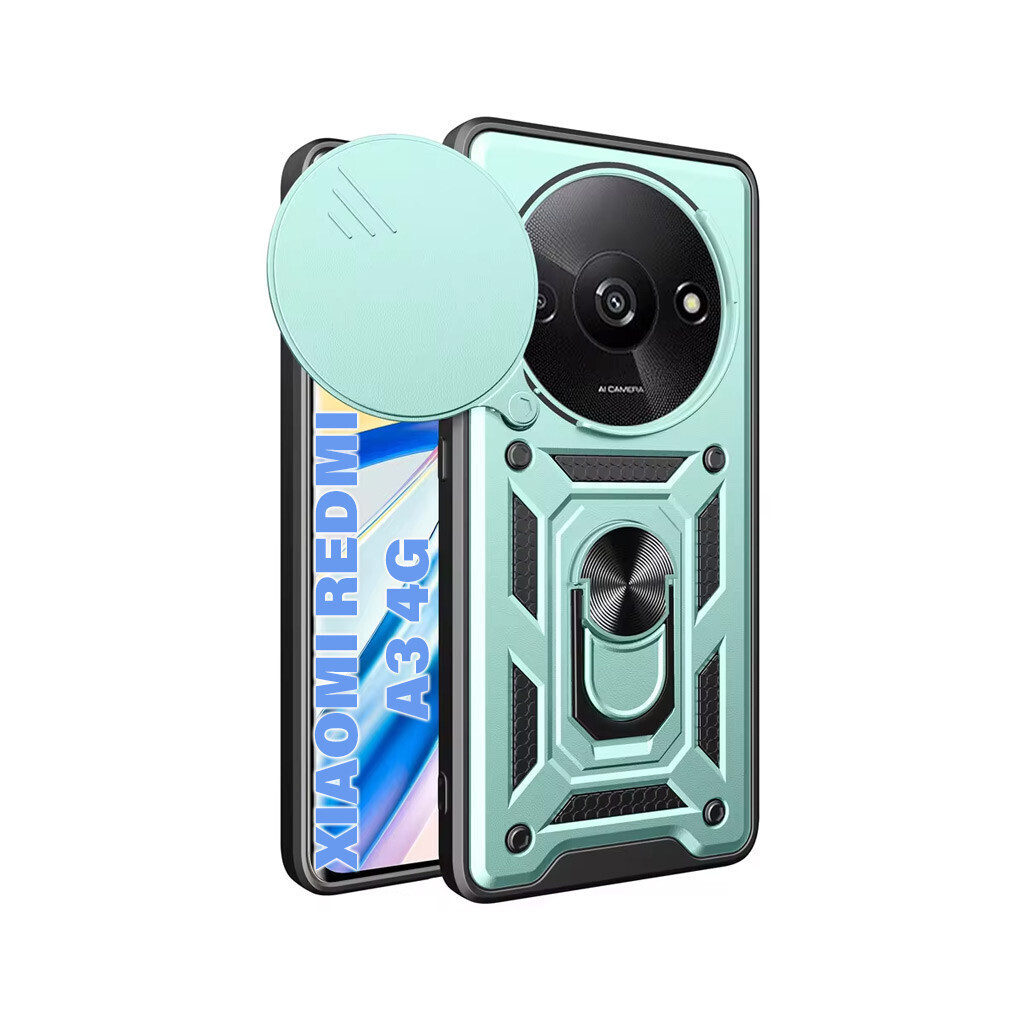 Чохол-накладка BeCover Military для Xiaomi Redmi A3 4G Dark Green (711321) фото1