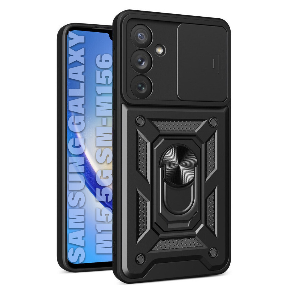 Чохол-накладка BeCover Military для Samsung Galaxy M15 5G SM-M156 Black (711052) фото1