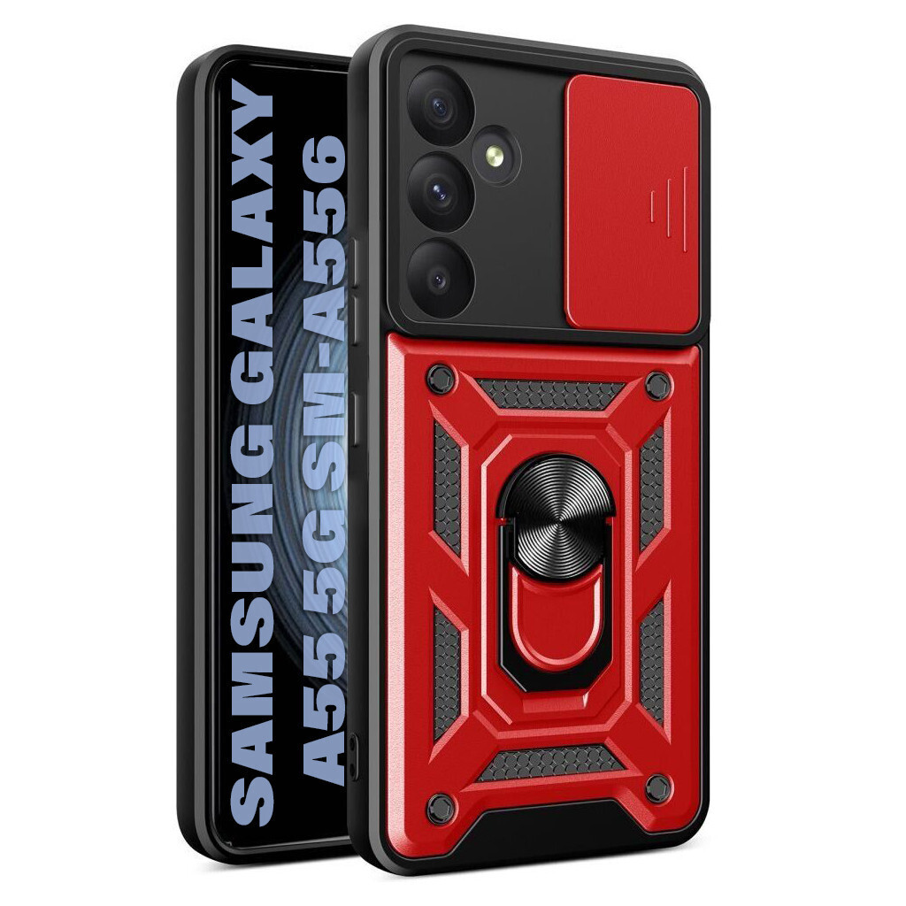 Чохол-накладка BeCover Military для Samsung Galaxy A55 5G SM-A556 Red (711021) фото1