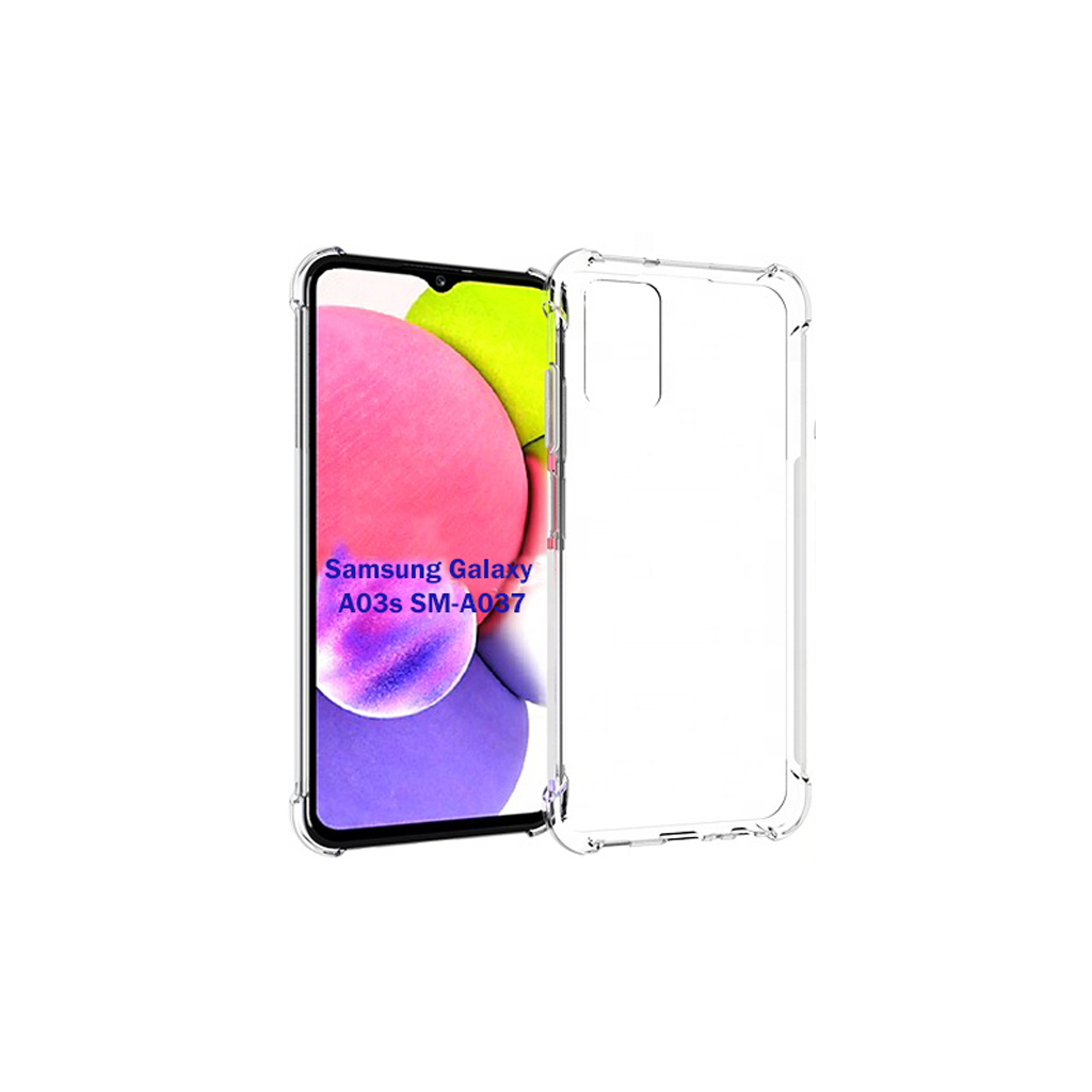 Чохол-накладка BeCover Anti-Shock для Samsung Galaxy A03s SM-A037 Clear (706959) фото1