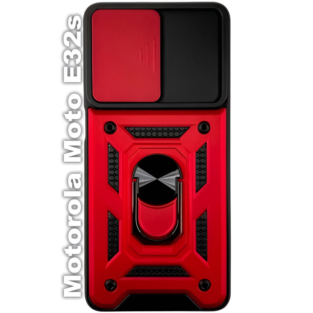 Чохол до мобільного телефона BeCover Military Motorola Moto E32s Red (709971) фото1
