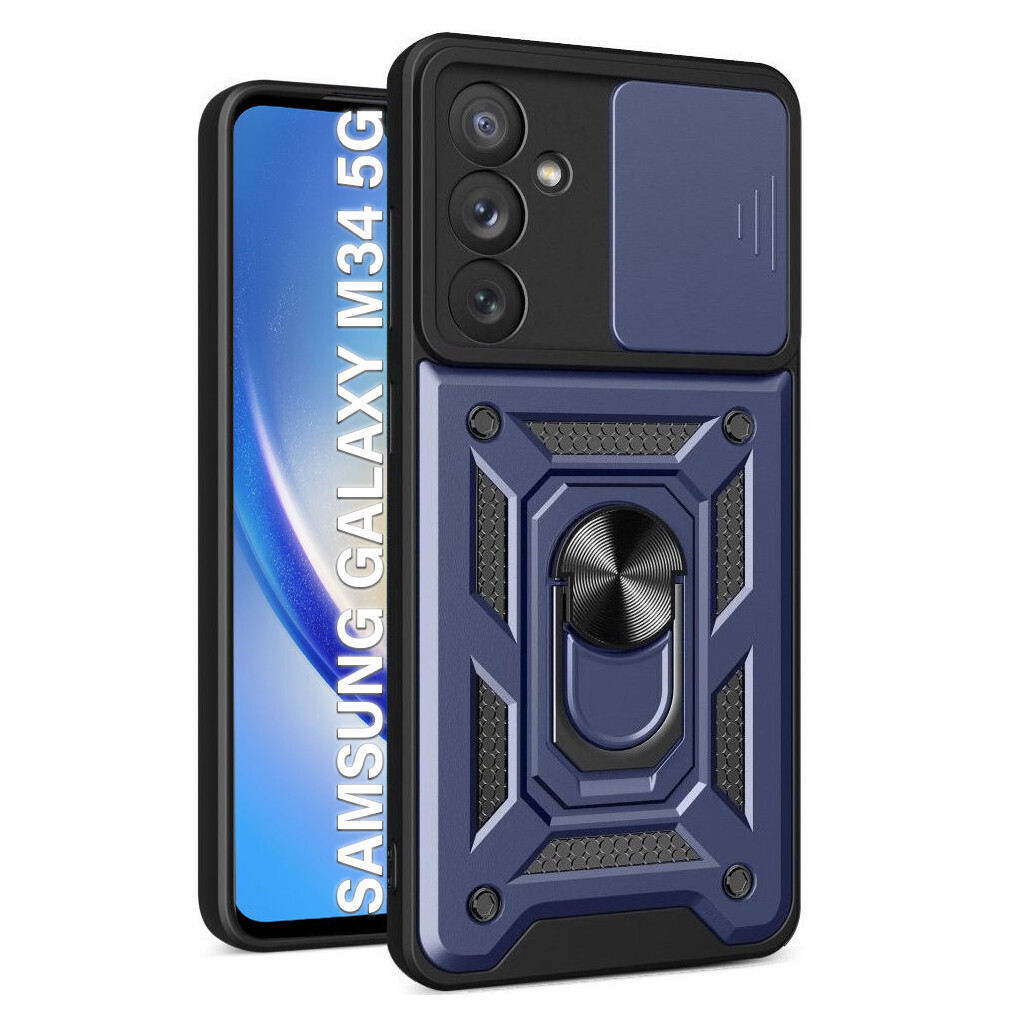 Чохол до мобільного телефона BeCover Military Samsung Galaxy M34 5G SM-M346 Blue (710680) фото1