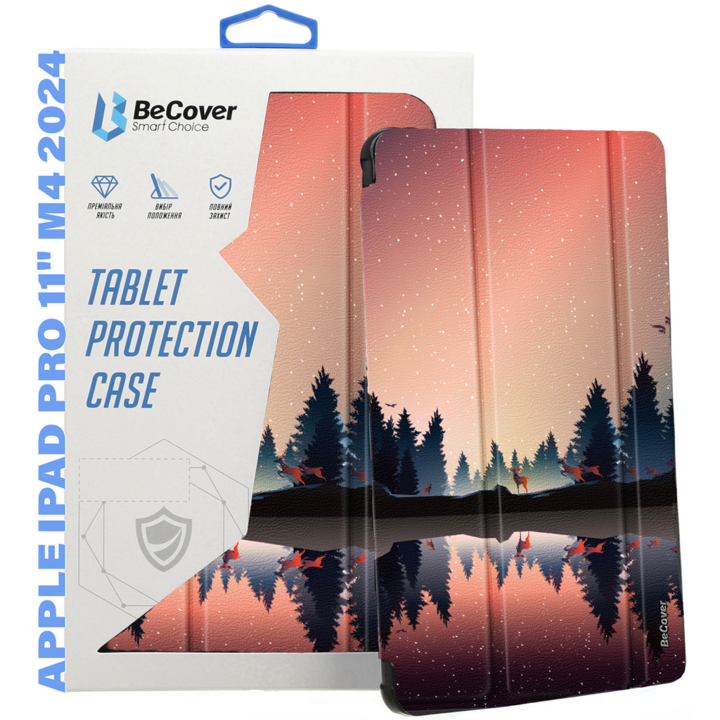Чехол-книжка BeCover Smart Case для Apple iPad Pro 11" M4 2024 Dusk (711632) фото1