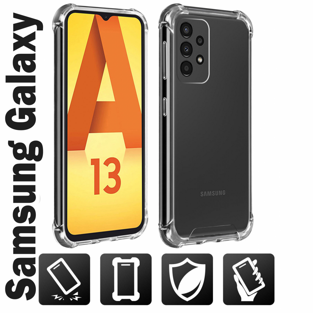 Чохол-накладка BeCover Anti-Shock для Samsung Galaxy A13 SM-A135 Clear (707501) фото1