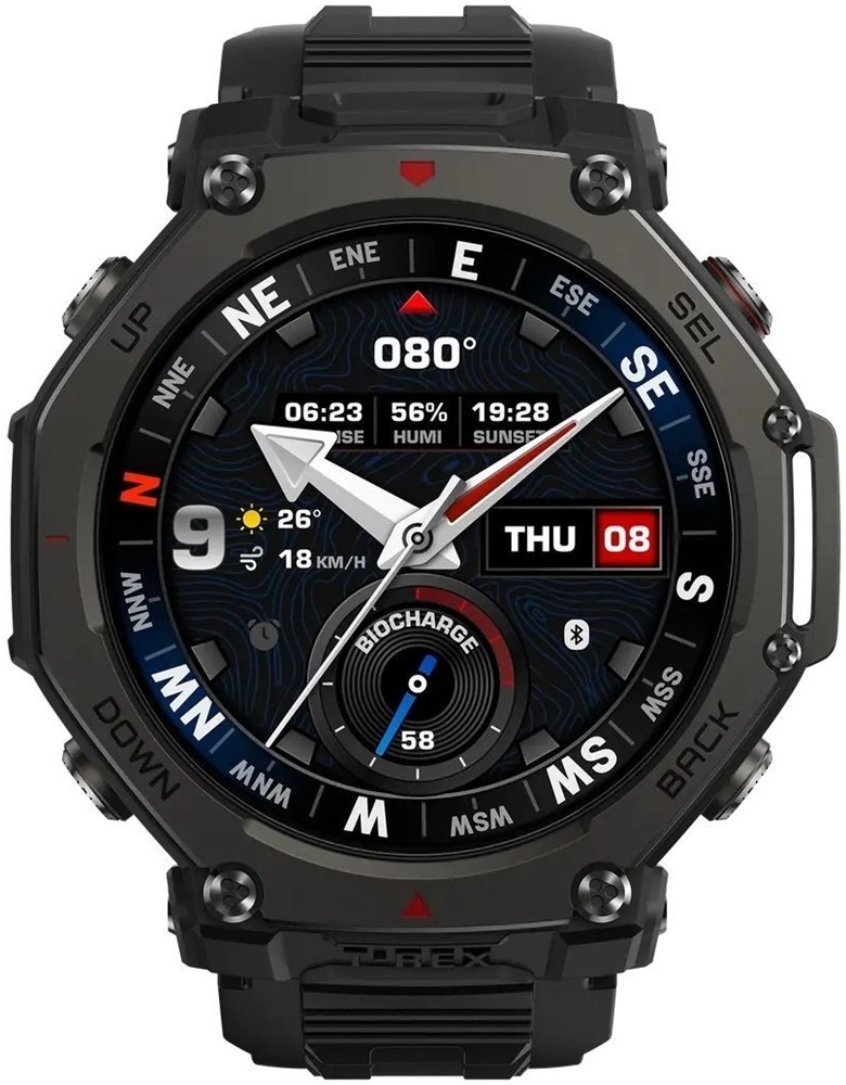 Смарт-годинник Amazfit T-Rex 3 Pro Black Gold (W2444OV5N) фото1
