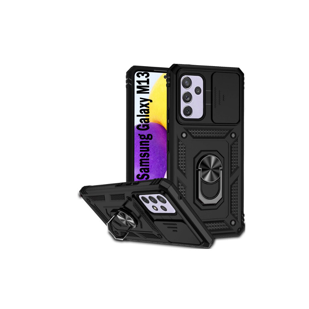 Чохол-накладка BeCover Military для Samsung Galaxy M13 SM-M135 Black (708207) фото1