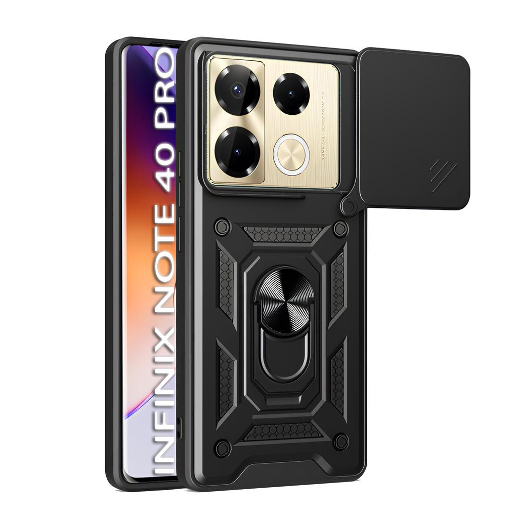 Чохол-накладка BeCover Military для Infinix Note 40 Pro (X6851) Black (712160) фото1