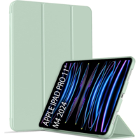 Чохол-книжка BeCover Tri Fold Soft TPU Silicone для Apple iPad Pro 11" M4 2024 Light Green (711747)