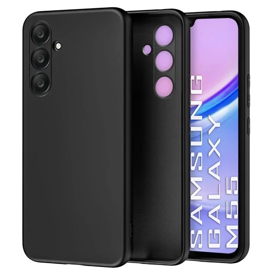 Чохол-накладка BeCover для Samsung Galaxy M55 5G SM-M556 Black (711902) фото1