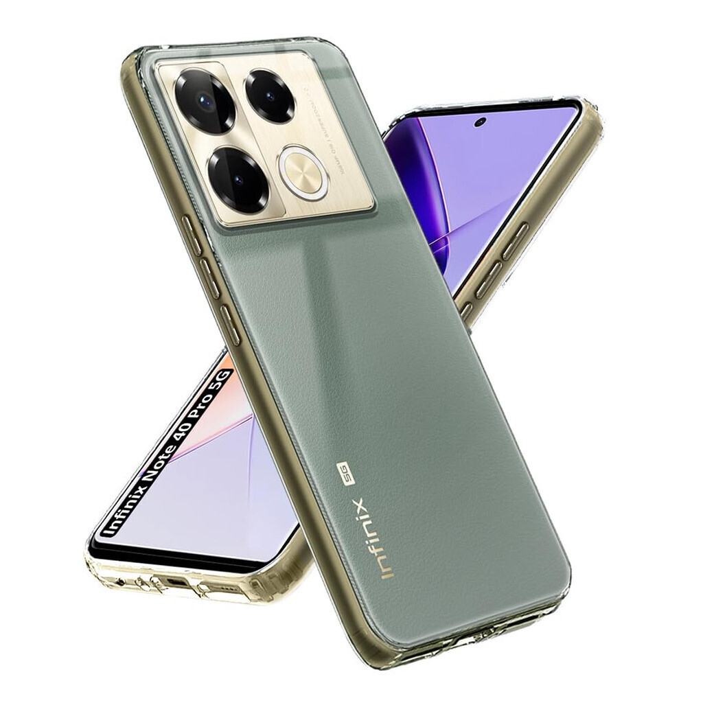 Чохол-накладка BeCover для Infinix Note 40 Pro (X6851) Transparancy (711180) фото1