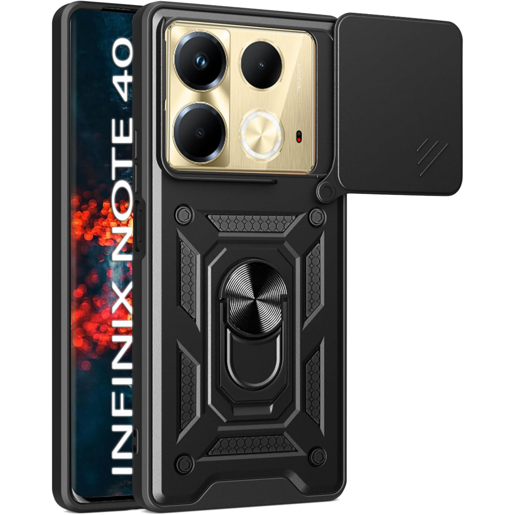 Чохол-накладка BeCover Military для Infinix Note 40 (X6853) Black (712159) фото1
