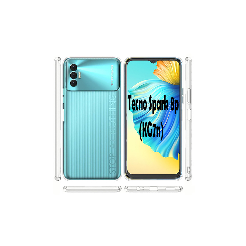 Чохол-накладка BeCover для Tecno Spark 8p (KG7n) Transparancy (707628) фото1