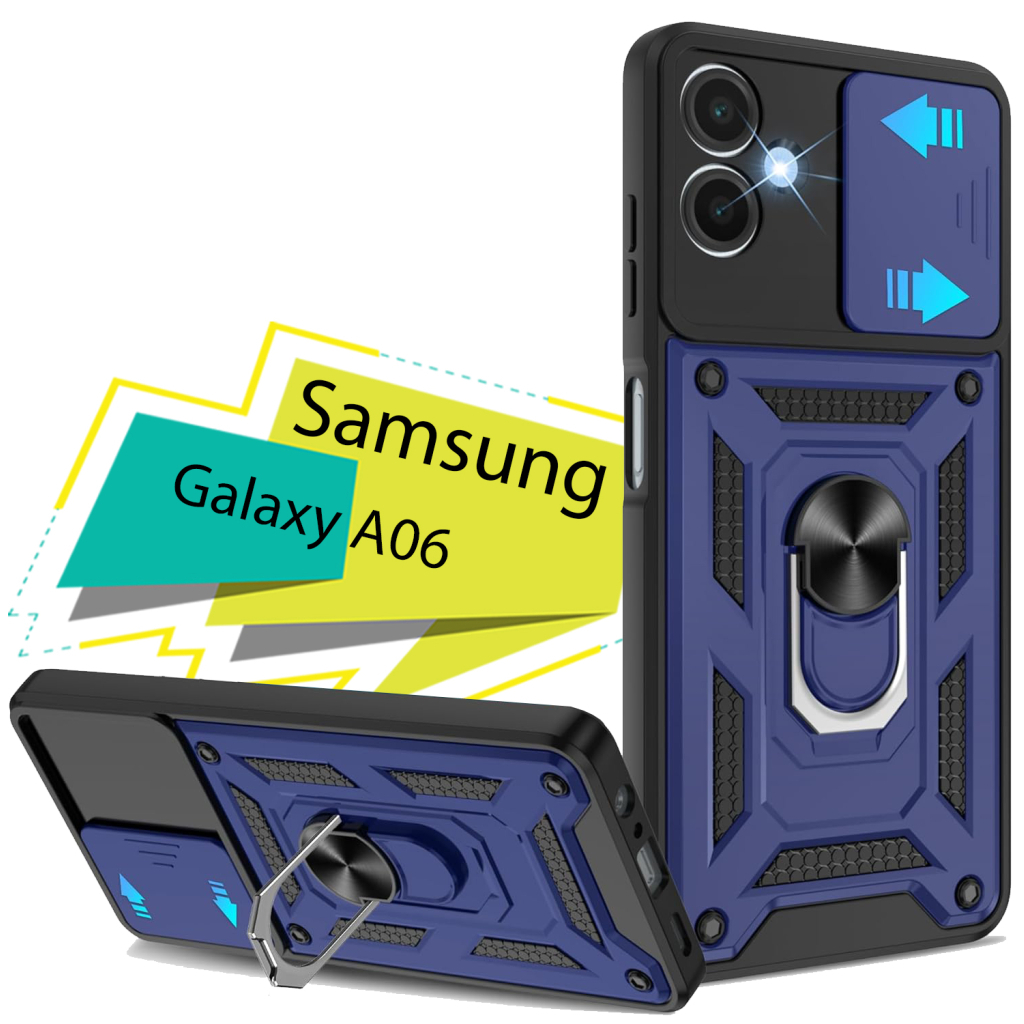 Чохол-накладка BeCover Military для Samsung Galaxy A06 SM-A065 Blue (713066) фото1