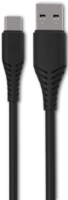 Кабель MakeFuture USB to Type-C 2.4A 1м PVC Black (MCB-CP1BK)