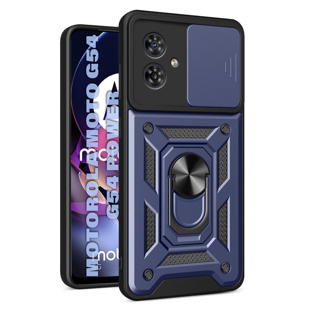 Чохол-накладка BeCover Military для Motorola Moto G54/G54 Power Blue (711003) фото1
