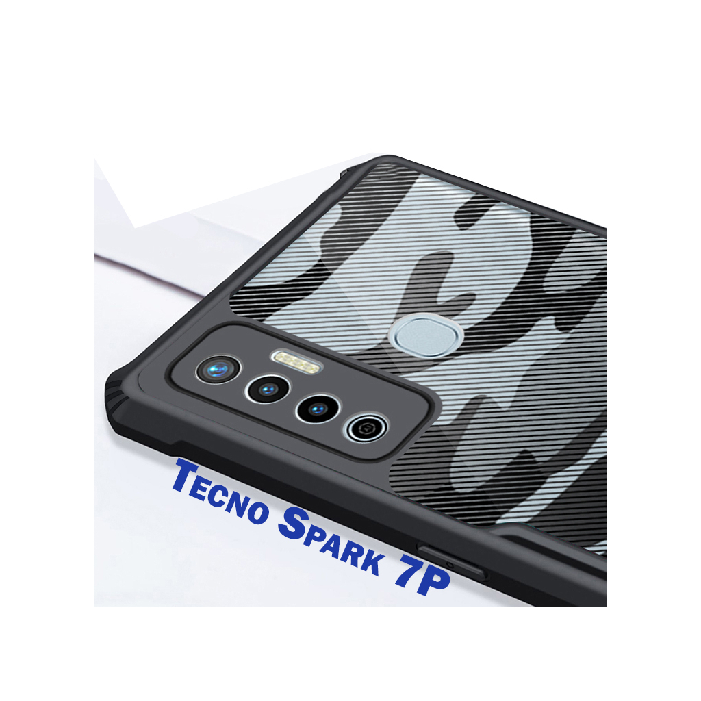 Чохол-накладка BeCover RZANTS для Tecno Spark 7P Black (707225) фото1