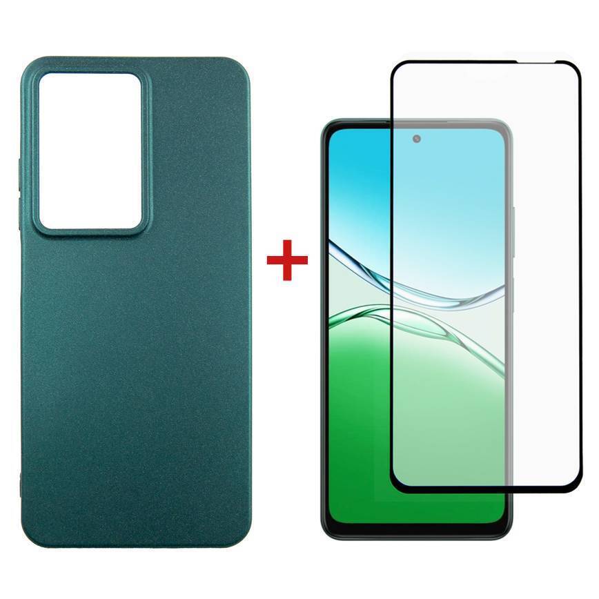 Чохол-накладка Dengos Soft для Oppo A5/A5x Green (DG-KM-15) + захисне скло фото1