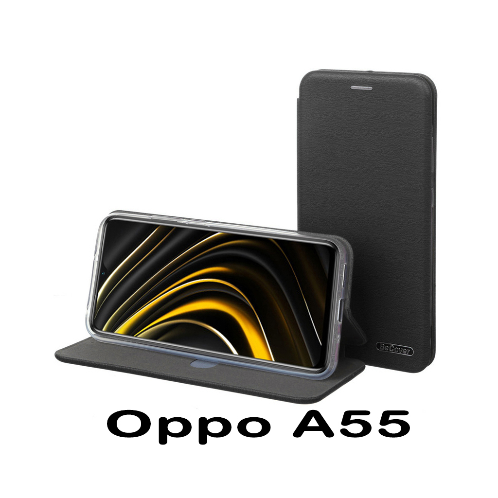 Чохол-книжка BeCover Exclusive для Oppo A55 Black (707921) фото1