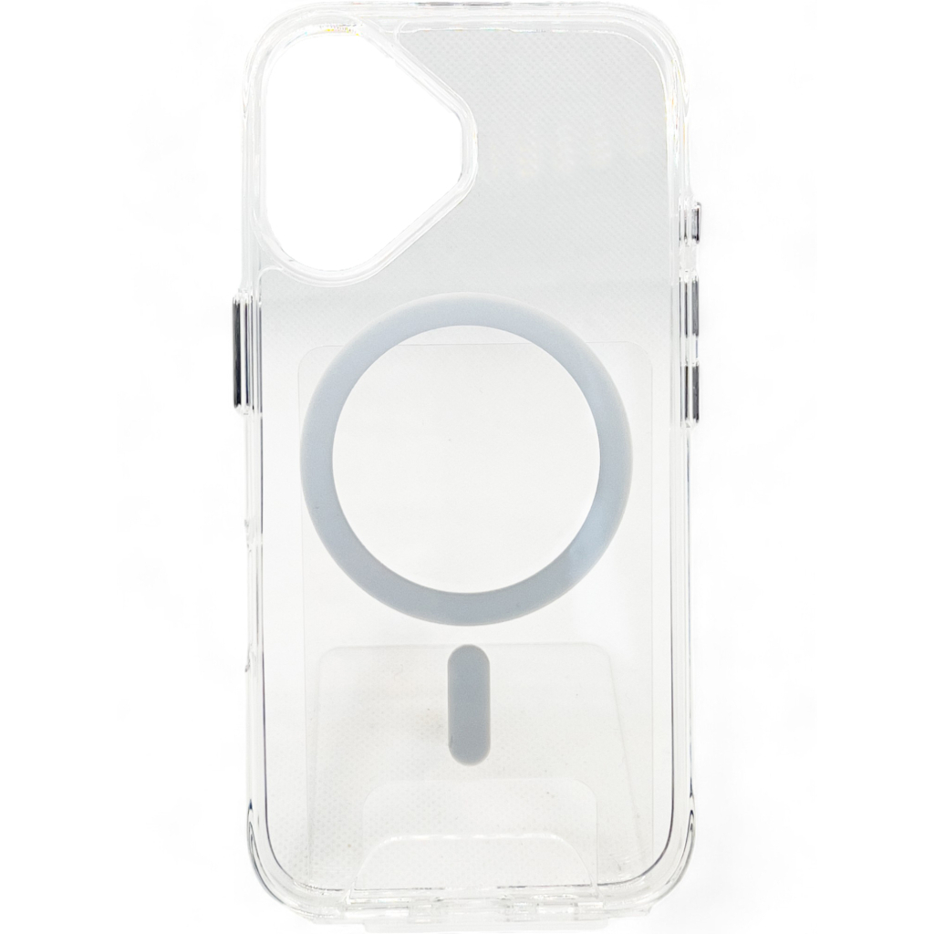 Чохол-накладка BeCover Space Case MagSafe для Apple iPhone 16 Transparancy (712102) фото1