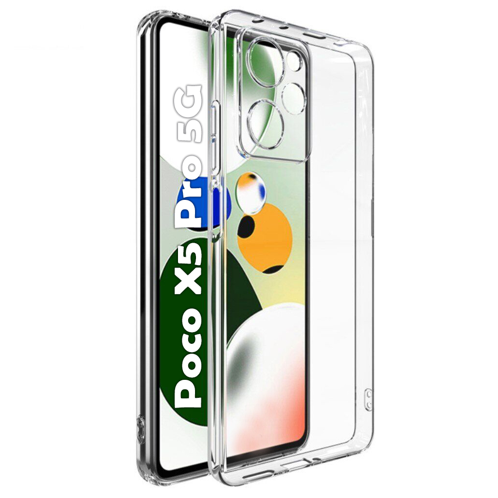Чохол-накладка BeCover для Xiaomi Poco X5 Pro 5G Transparancy (708823) фото1