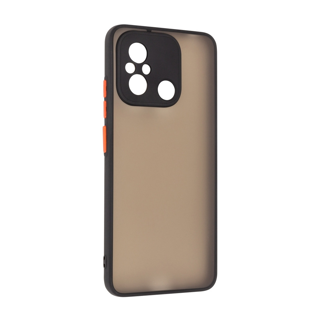 Чохол до мобільного телефона Armorstandart Frosted Matte Xiaomi Redmi 12C Black (ARM66745) фото1