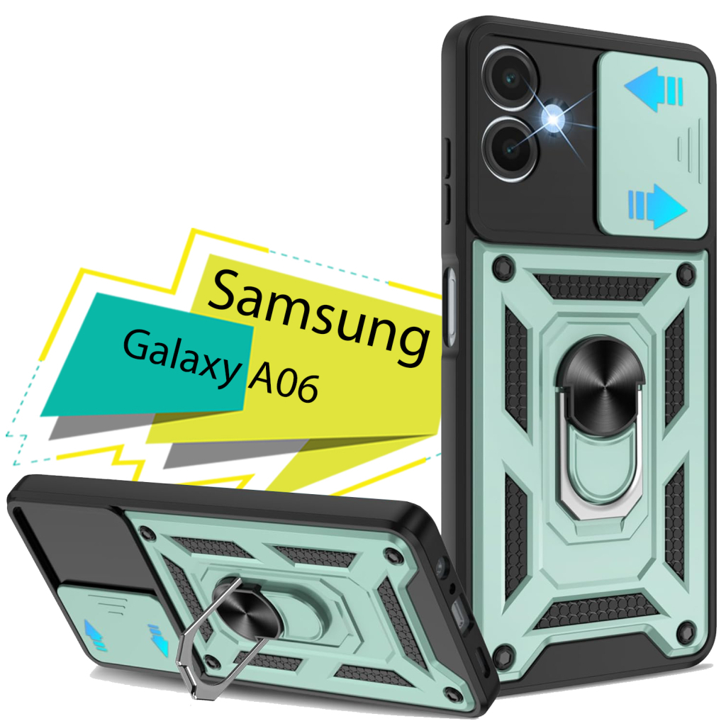 Чохол-накладка BeCover Military для Samsung Galaxy A06 SM-A065 Dark Green (713067) фото1