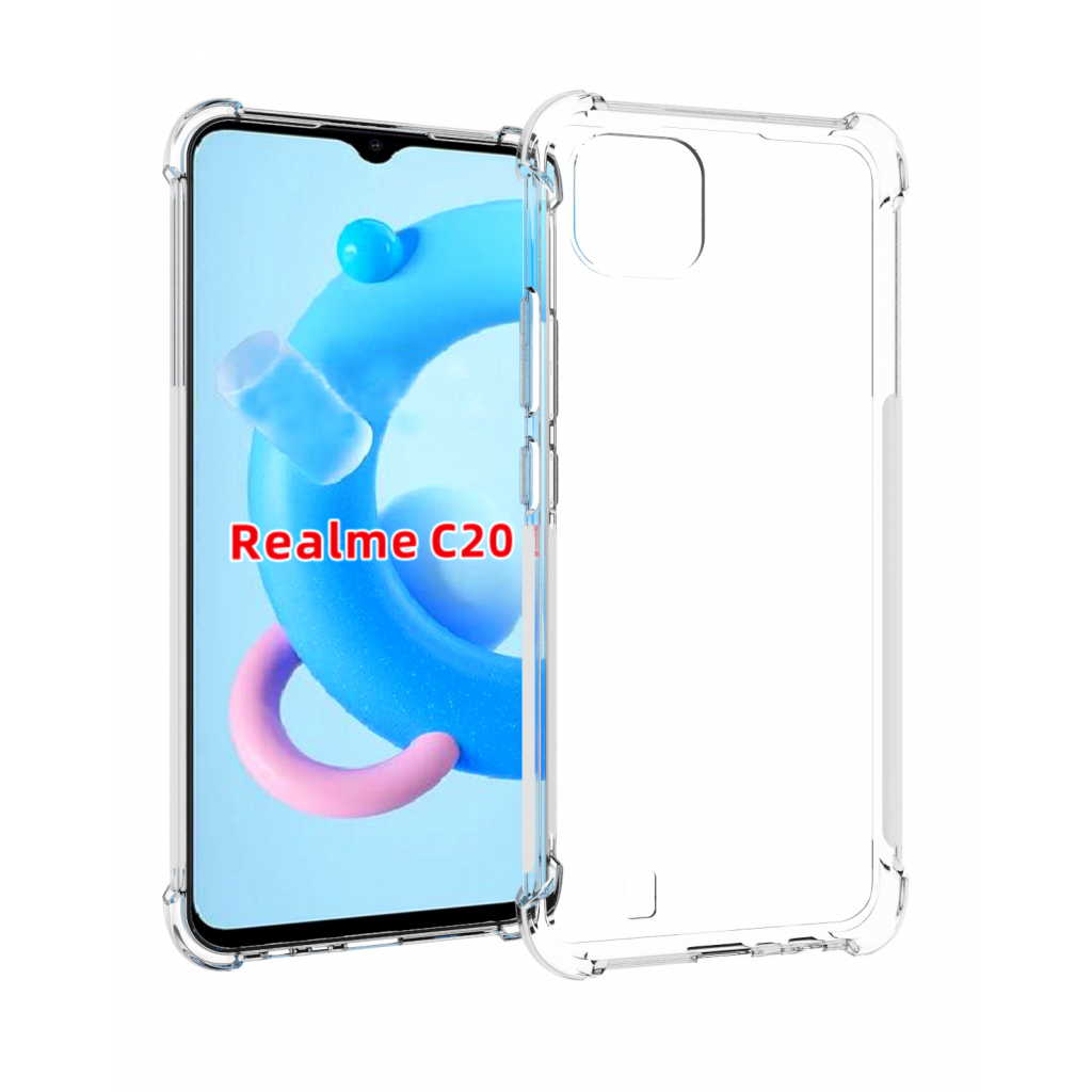 Чохол-накладка BeCover Anti-Shock для Realme C20/C11 2021 Clear (706993) фото1