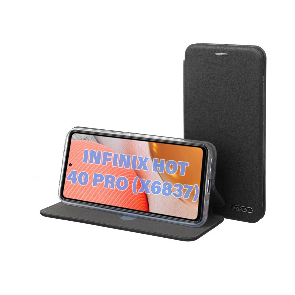Чохол-книжка BeCover Exclusive для Infinix Hot 40 Pro (X6837) Black (711154) фото1