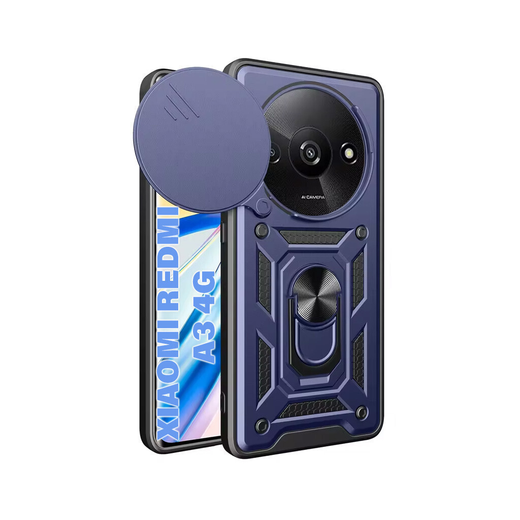 Чохол-накладка BeCover Military для Xiaomi Redmi A3 4G Blue (711320) фото1