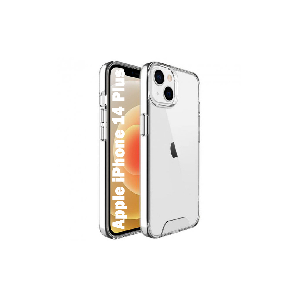Чохол-накладка BeCover Space Case для Apple iPhone 14 Plus Transparancy (708582) фото1