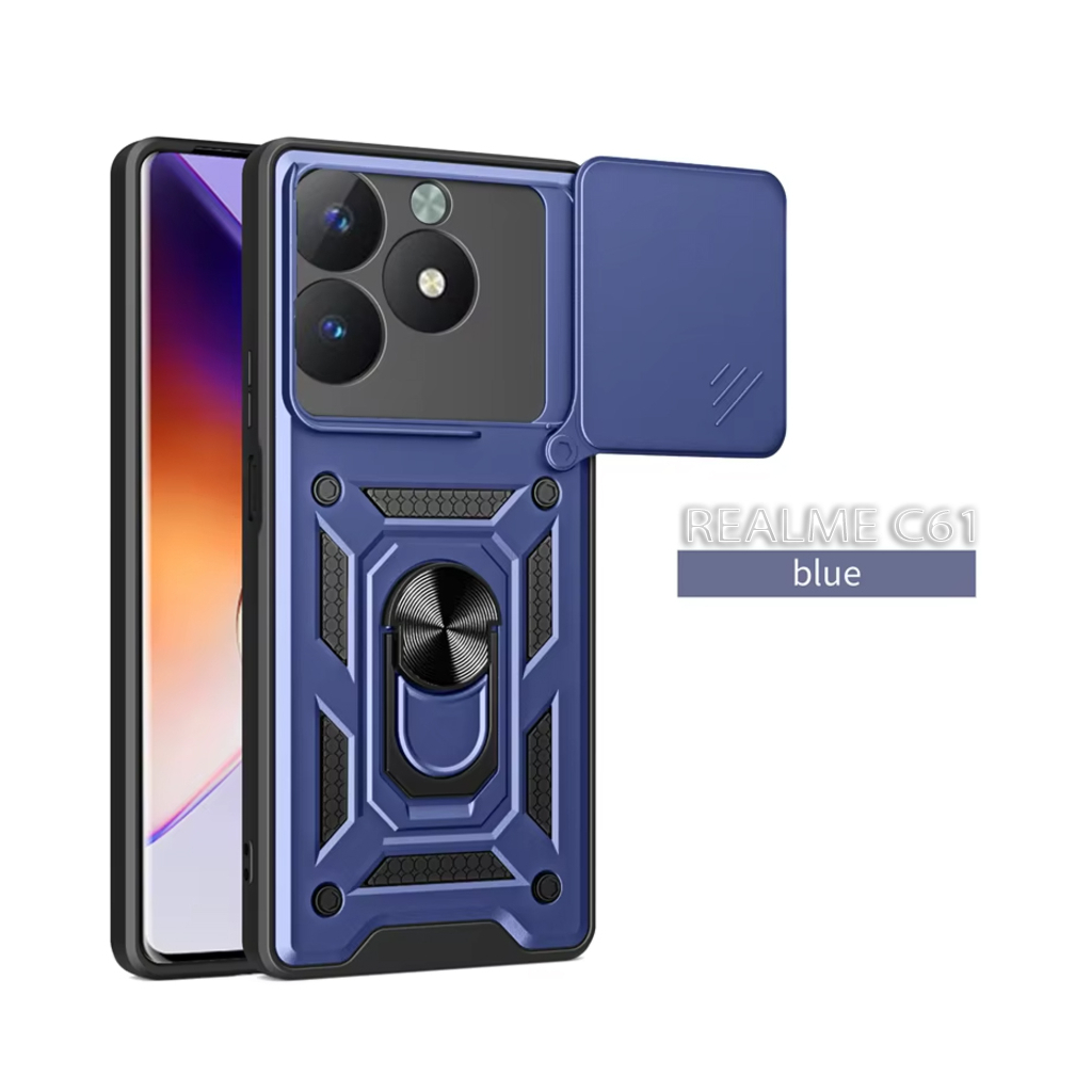 Чохол-накладка BeCover Military для Realme C61 Blue (712547) фото1