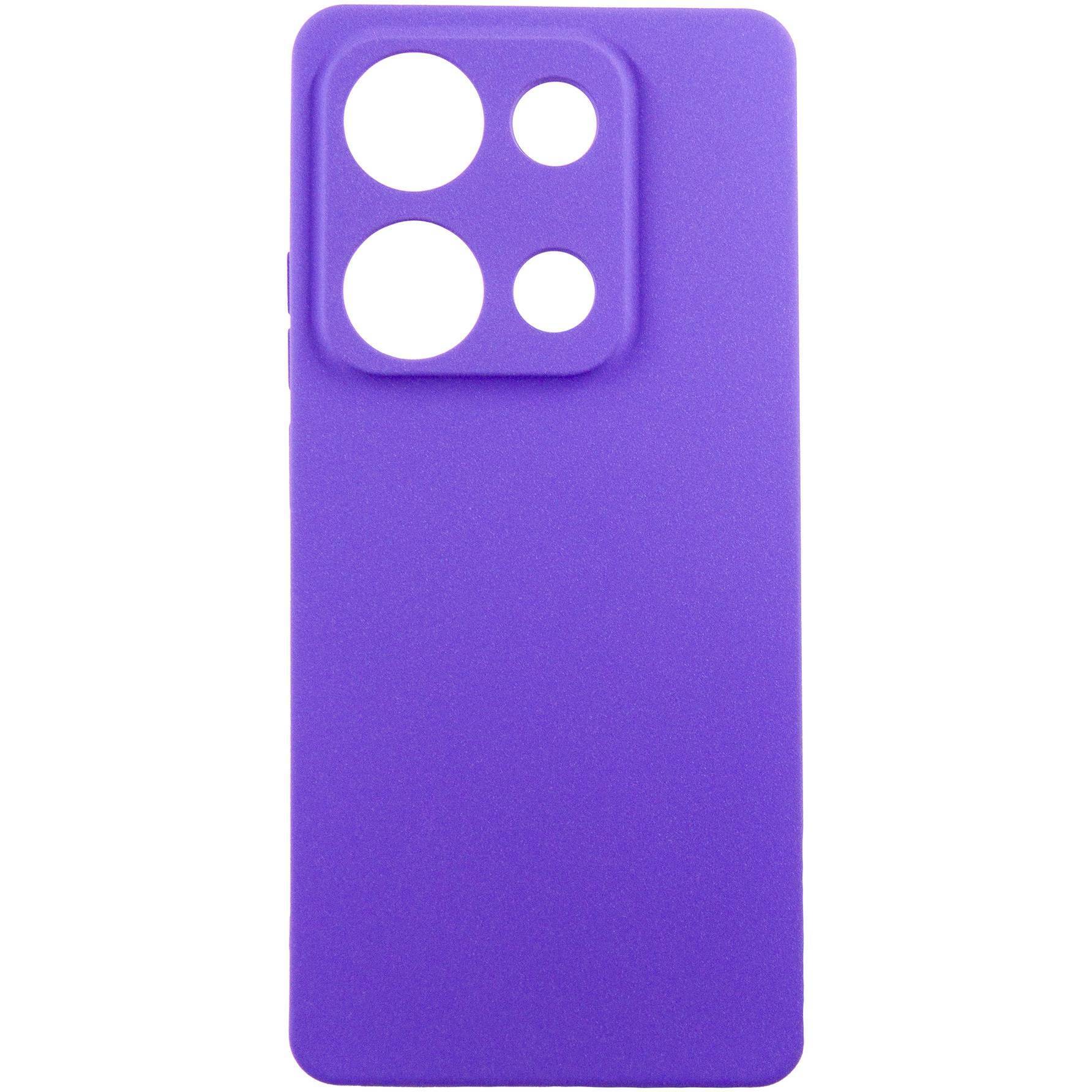 Чохол-накладка Dengos Carbon для Xiaomi Redmi Note 14S Violet (DG-TPU-CRBN-228) фото1