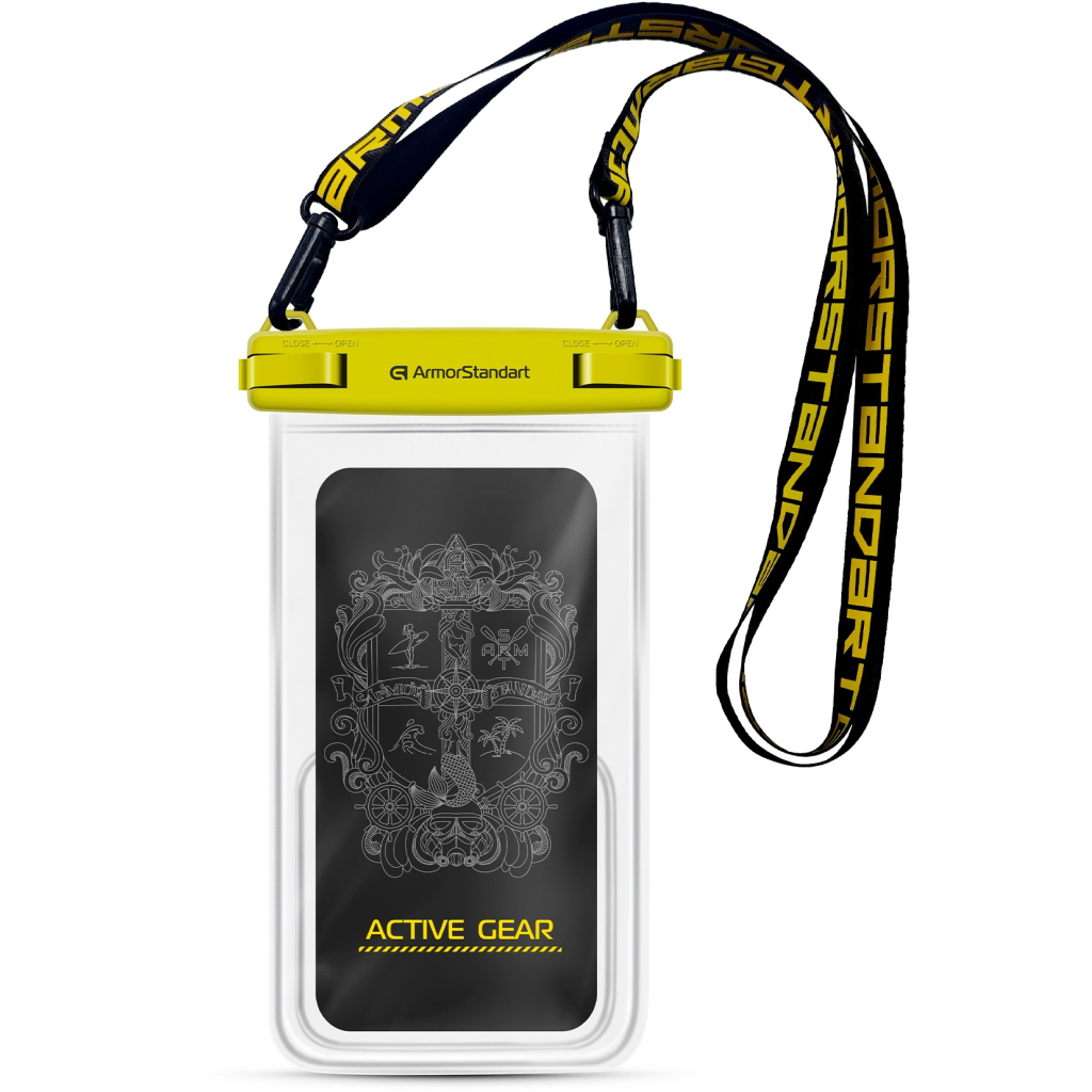 Чохол до мобільного телефона Armorstandart Waterproof Сapsule Double Pockets Yellow (ARM84416) фото1