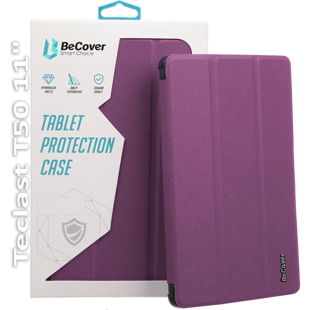 Чехол для планшета BeCover Smart Case Teclast T50 2022 11" Purple (709899) фото1