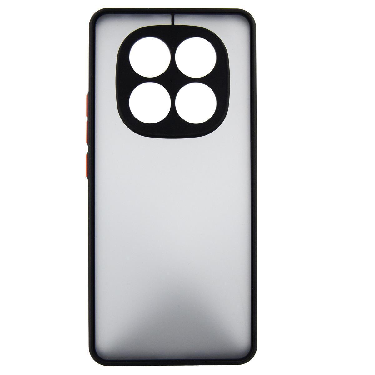 Чохол до мобільного телефона Dengos Matte Xiaomi Redmi Note 14 Pro (Black) (DG-TPU-MATT-156) фото1
