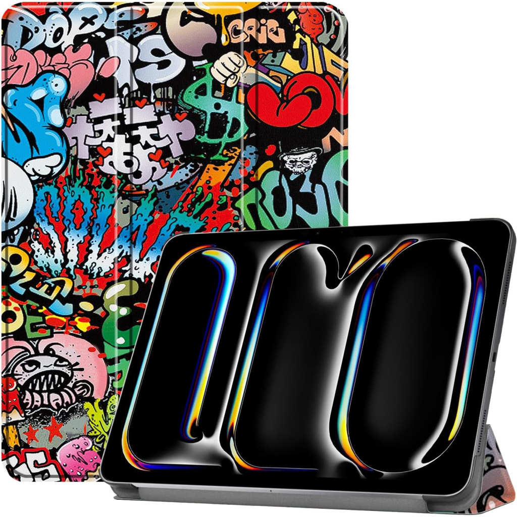 Чехол-книжка BeCover Smart Case для Apple iPad Pro 11" M4 2024 Graffiti (711637) фото1