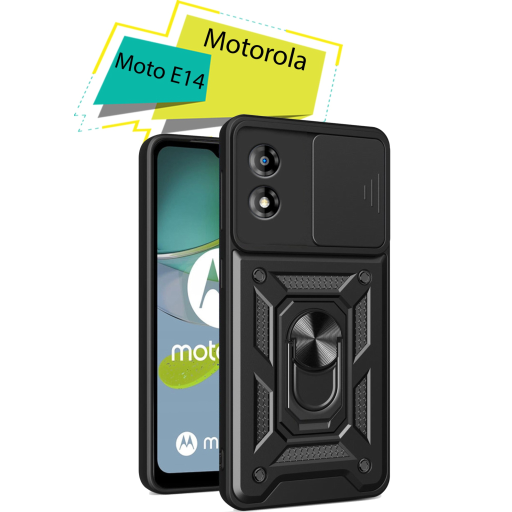 Чохол-накладка BeCover Military для Motorola Moto E14 Black (713052) фото1