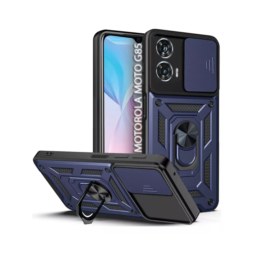 Чохол-накладка BeCover Military для Motorola Moto G85 Blue (712164) фото1