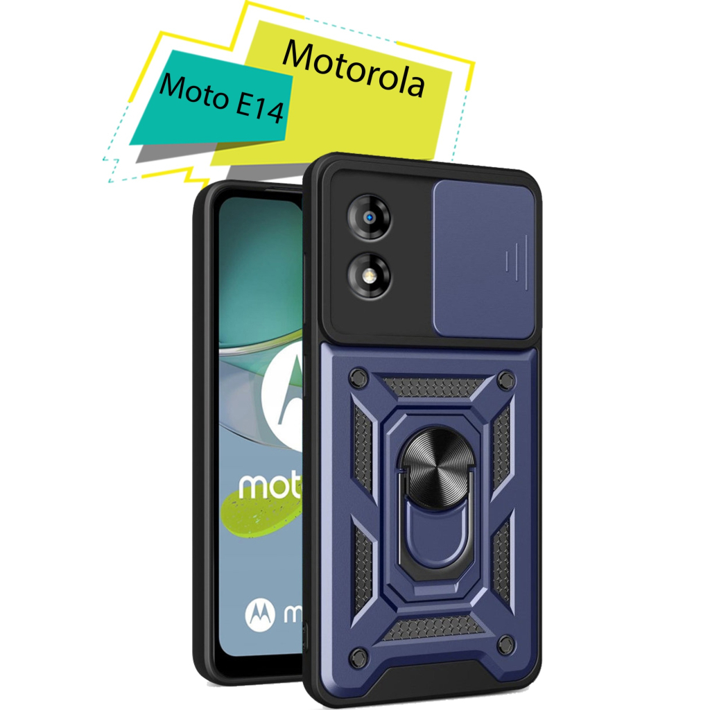 Чохол-накладка BeCover Military для Motorola Moto E14 Blue (713053) фото1