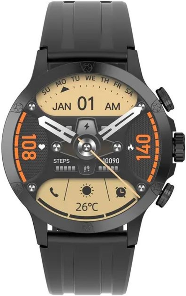 Смарт-годинник iMiki XPLORER Pro Black Silicone strap фото1